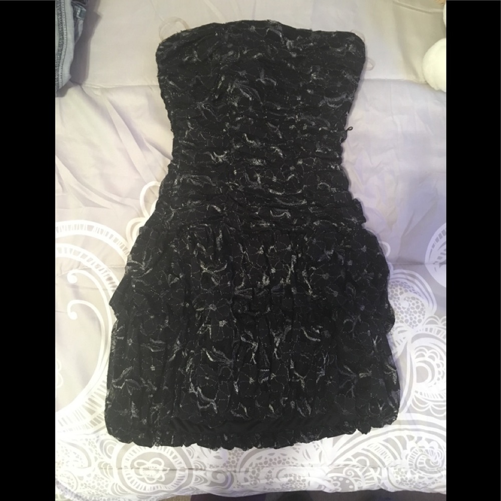 A black dress perfect for a night out!